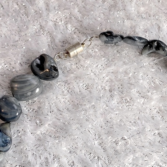 Handmade Necklace Multicolored Stones - Picture 7 of 14